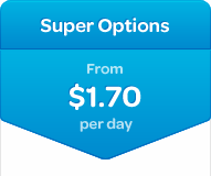 HIF Super Options Extras cover - From $1.70 per day