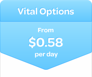 HIF Vital Options Extras cover - From $0.58 per day