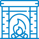 fireplace icon