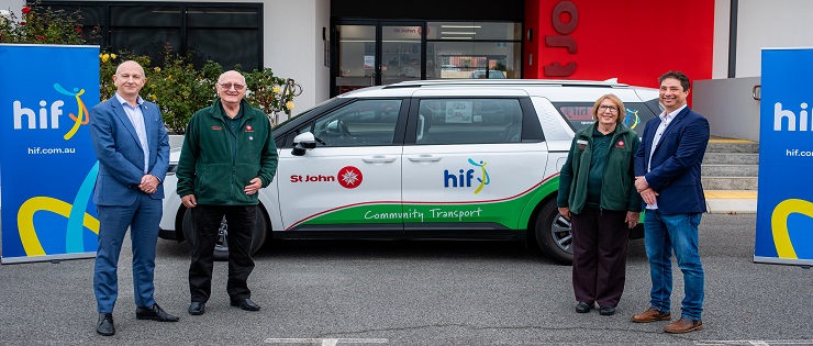 HIF supports expansion of St John WA Community Transport Service in Northam 