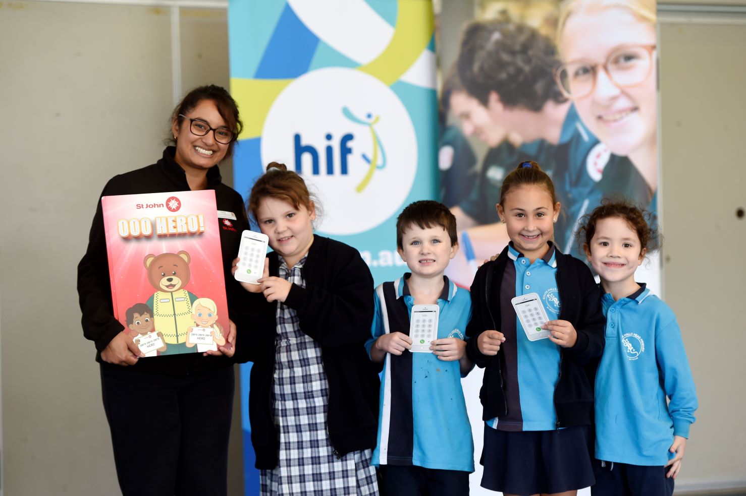 HIF extends its partnership with St John WA to support first aid training in schools