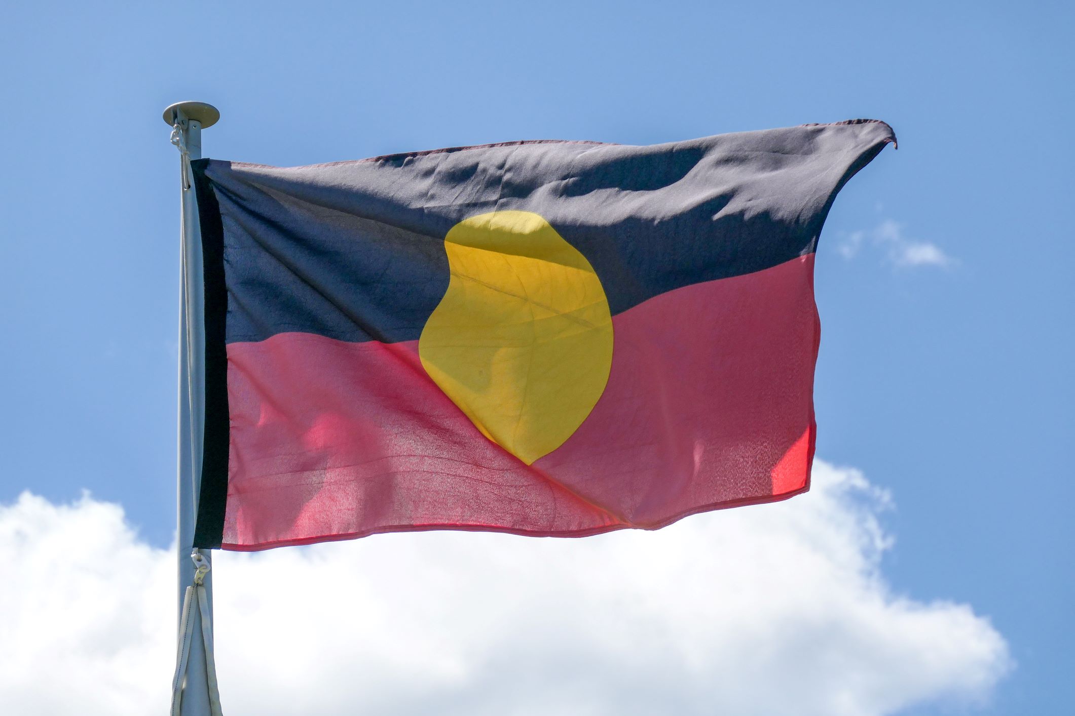 Aboriginal Australian flag